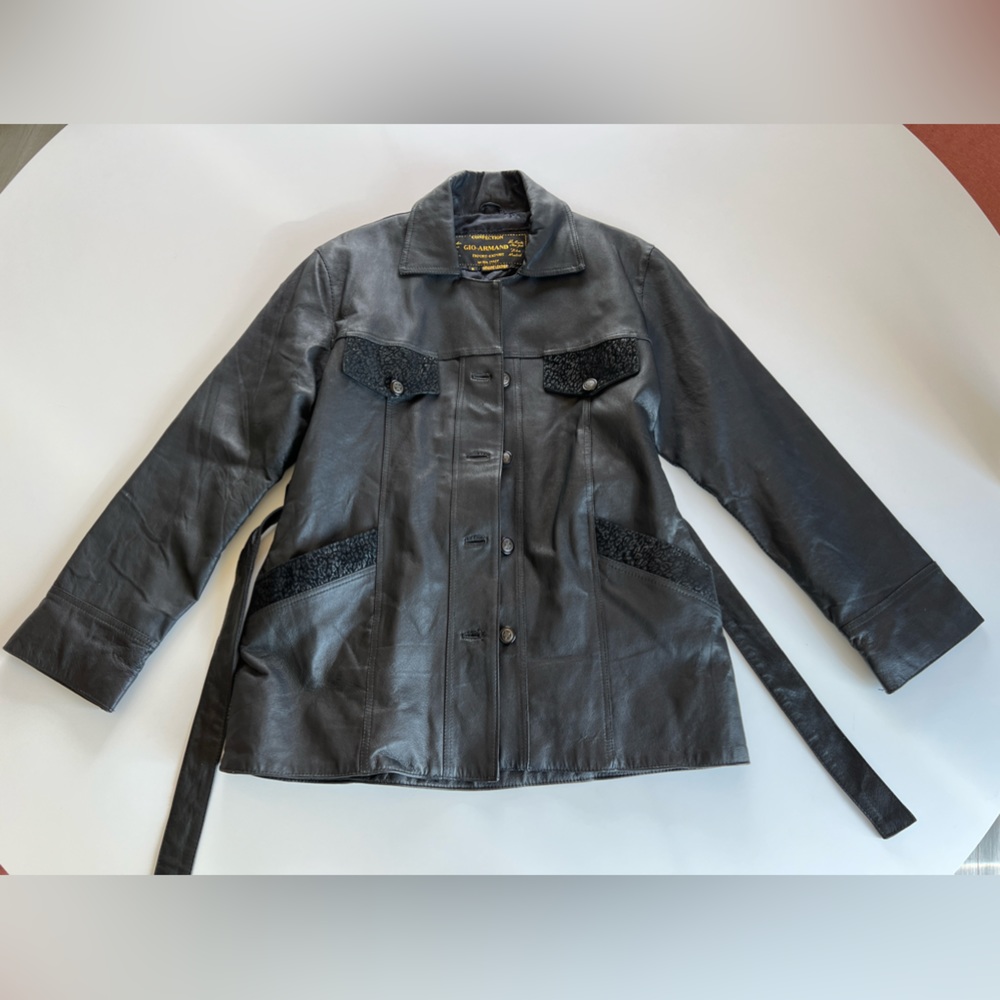 Vintage 90s Genuine Leather Jacket